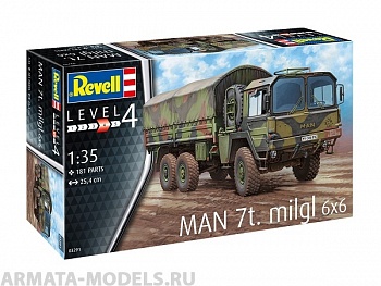 03291RE Военный грузовик MAN 7t Milgl
