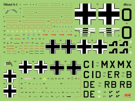 Mistel S1, Немецкий составной учебный авиационный комплекс ICM
