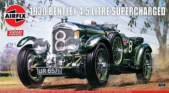 A20440V Модель винтажного автомобиль Бентли 1930 4.5 litre Bentley