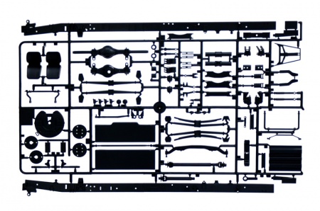 3912ИТ Грузовик Magirus Deutz 360M19 с тентом Italeri