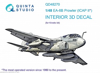 QD48270 3D Декаль интерьера кабины EA-6B Prowler (ICAP II) (Kinetic)