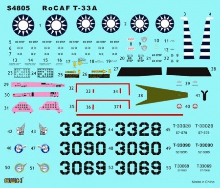 S4805 RoCAF T-33A Shooting Star Great Wall