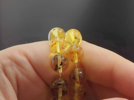 AAM0042 Бусы из натурального балтийского янтаря высшего качества