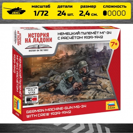 6106 Немецкие пулеметчики Звезда