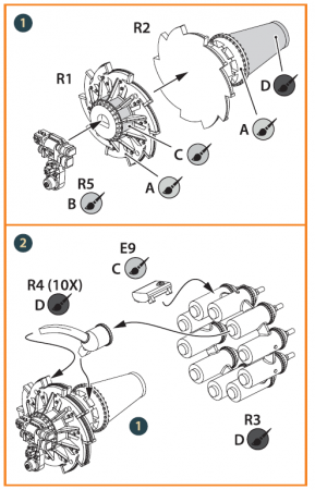 CPA72006 Gloster E28/39 Pioneer engine set