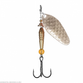 Блесна Вращ.премиум Мира 4 12гр цв. 04 серебро чешуя (PR-M4-04) Premier