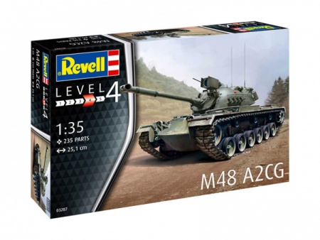 03287RE Танк M48 A2CG Revell