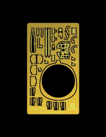 2510ИТ Истребитель DASSAULT MIRAGE III E/R Italeri