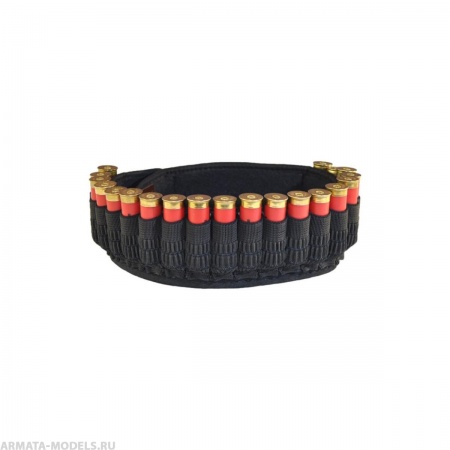 Патронташ открытый текстильный на 20 патронов К-12,20,32 (HS-ПО-13) Helios