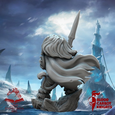 BCK-FC-015 Артас | Коллекционная миниатюра 70 мм Blood Carrot Knights