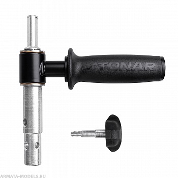 Адаптер универс усиленный АШ.2023.ПС с латун.втулками, d выход.вала 20/23мм, ручка T-ASH2023PS Тонар
