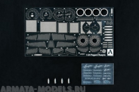 05807 Pagani Huayra Common Detail-Up Parts Aoshima