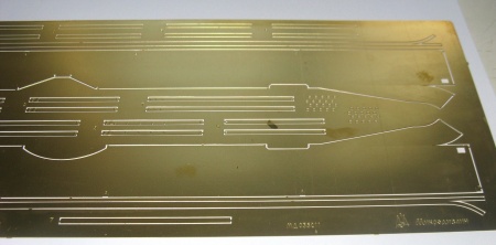 035211 Надгусеничные полки танка Т-35