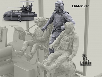 LRM35217 Российский современный артиллерист САУ командир - 15 (Не для свободной продажи)