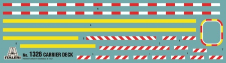 1326ИТ Секция авиапалубы (Современный авианосец) Italeri