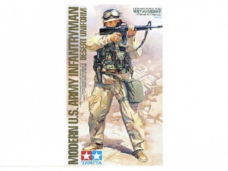 36308T Современный американский пехотинец в пустынной униформе Modern US Infantryman/Desert Tamiya