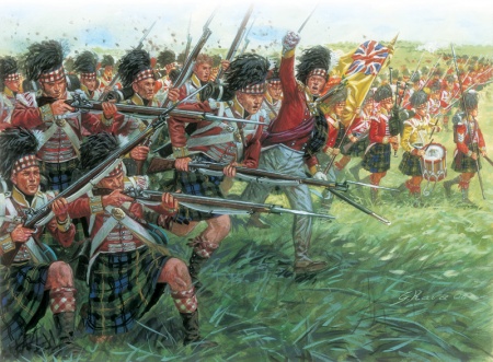 6136ИТ Солдатики NAPOLEONIC WARS - SCOTS INFANTRY Italeri
