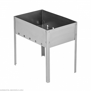 Мангал сборный Helios Light 350x240x350мм, сталь 0,4мм (HS-МC.02-Э) Helios