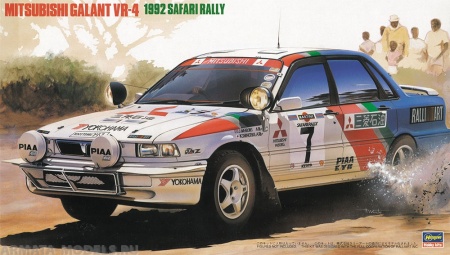 20307  Автомобиль Mitsubishi Galant VR-4 1992 Safari Rally (HASEGAWA) 1/24 Hasegawa
