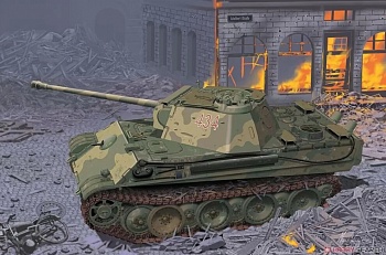6913Д Сборная модель PANTHER G LATE PRODUCTION w/ADDITIONAL TURRET ROOF ARMOR (PREMI