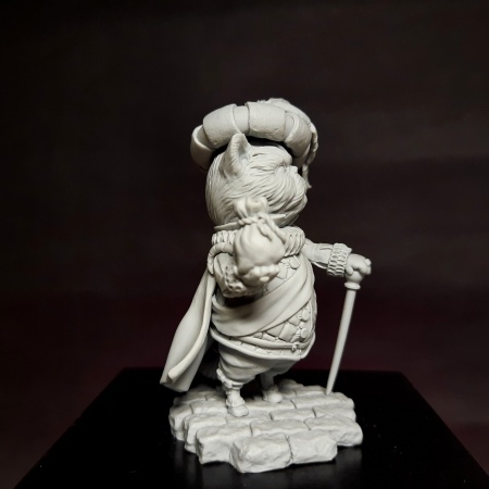 BCK-CM-010 Мяулорд Кэцвилла | Коллекционная миниатюра 70 мм Blood Carrot Knights