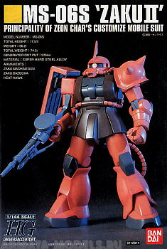 BND-2111406 Сборная модель RG Bandai MS-06S Char`s Zaku II 02 BND-2111406 Сборная модель RG Bandai MS-06S Char`s Zaku II 02