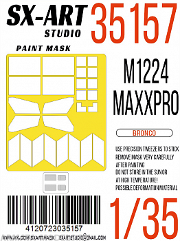 35157SX Окрасочная маска M1224 MaxxPro (Bronco)