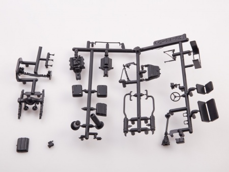 1525AVD Сборная модель КАЗ-608В седельный тягач AVD Models