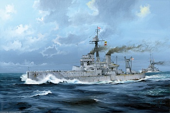 05330 Корабль  HMS Dreadnought 1918 05330 Корабль  HMS Dreadnought 1918