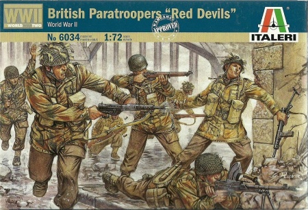 Набор фигурок 6034ИТ Солдатики British Paratroopers (WWII) Italeri