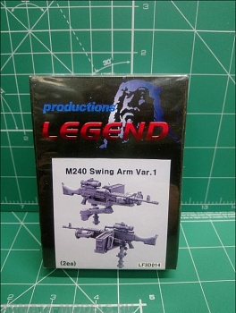 LF3D014 M240 SWING ARM VAR.1 SET (1/35 SCALE)