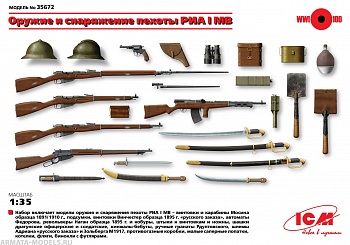 35672 Вооружение и снаряжение пехоты РИА І МВ