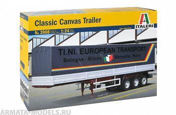 3908ИТ  Классический брезентовый трейлер