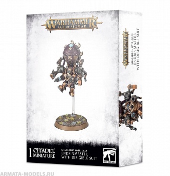 84-42GW Набор Владыки Харадрона: Индринмастер в Костюме-Дирижабле (Kharadron Overlords. Endrinmaster with Dirigible Suit) 84-42GW Набор Владыки Харадрона: Индринмастер в Костюме-Дирижабле (Kharadron Overlords. Endrinmaster with Dirigible Suit)