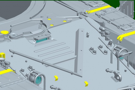 09601P Советский танк T-72 Урал Trumpeter