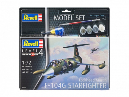 63904RE Набор Истребитель-бомбардировщик F-104G Starfighter
