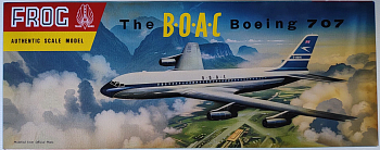 349 Сборная модель самолета Boeing 707 BOAC 349 Сборная модель самолета Boeing 707 BOAC