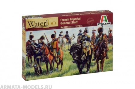 6016ИТ Солдатики French General Staff (Napoleonic Wars) Italeri