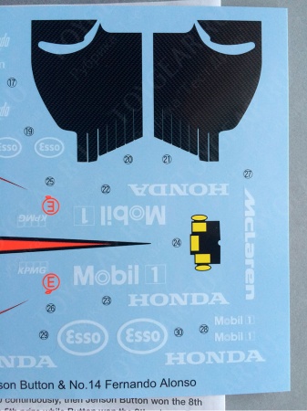 20014EBB McLaren HONDA MP4-30 2015 Middle season EBBRO