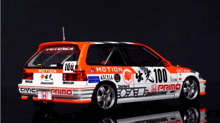 BEE24018 Honda Civic EF9 GR.A ’91 Idemitsu Beemax Model Kits