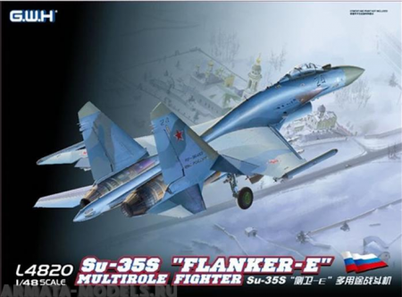 L4820 Самолет Su-35S Flanker E Multirole Fighter Great Wall