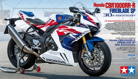 14141 Сборная модель Honda CBR1000RR-R Fireblade SP 30th Anniversary Tamiya