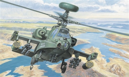 080ИТ Вертолет AH-64D Apache Longbow Italeri