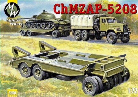 MW7260 Танковый трейлер CHMZAP-5208 MILITARY WHEELS KITS