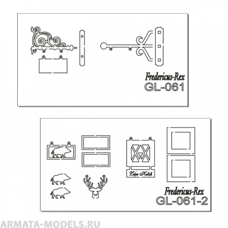 GL061 Pub Signs 54mm