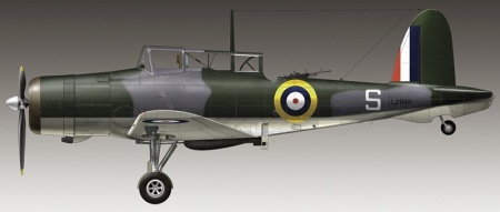 72011 Палубный пикирующий бомбардировщик Скуа ARK model