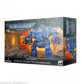 48-77GW Набор Космодесант. Примарис Дредноут Искупитель (Space Marines Primaris Redemptor Dreadnought) 48-77GW Набор Космодесант. Примарис Дредноут Искупитель (Space Marines Primaris Redemptor Dreadnought)