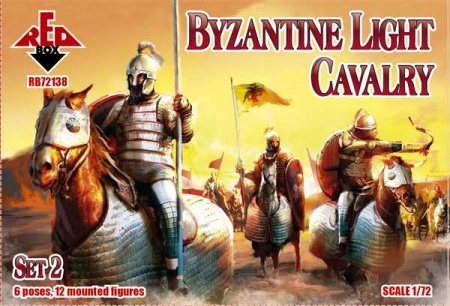 RB72138 Набор фигур Byzantine Light Cavalry. Set2 Red Box