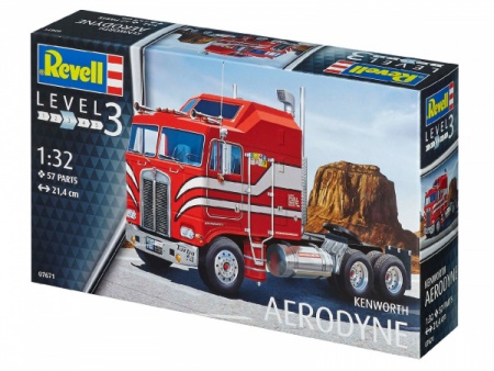 07671 Тягач Kenworth Aerodyne Revell 07671 Тягач Kenworth Aerodyne Revell