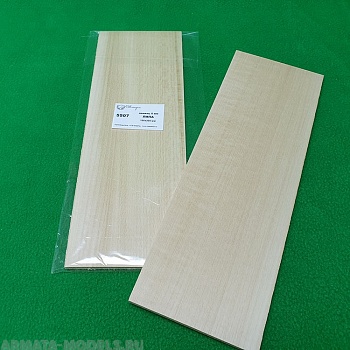 5507 ламель 5 мм - 100х300 мм - липа